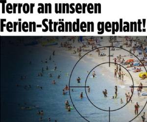 Spiagge italiane e spagnole a rischio di attentati: questa estate i terroristi potrebbero farsi esplodere fra gli ombrelloni